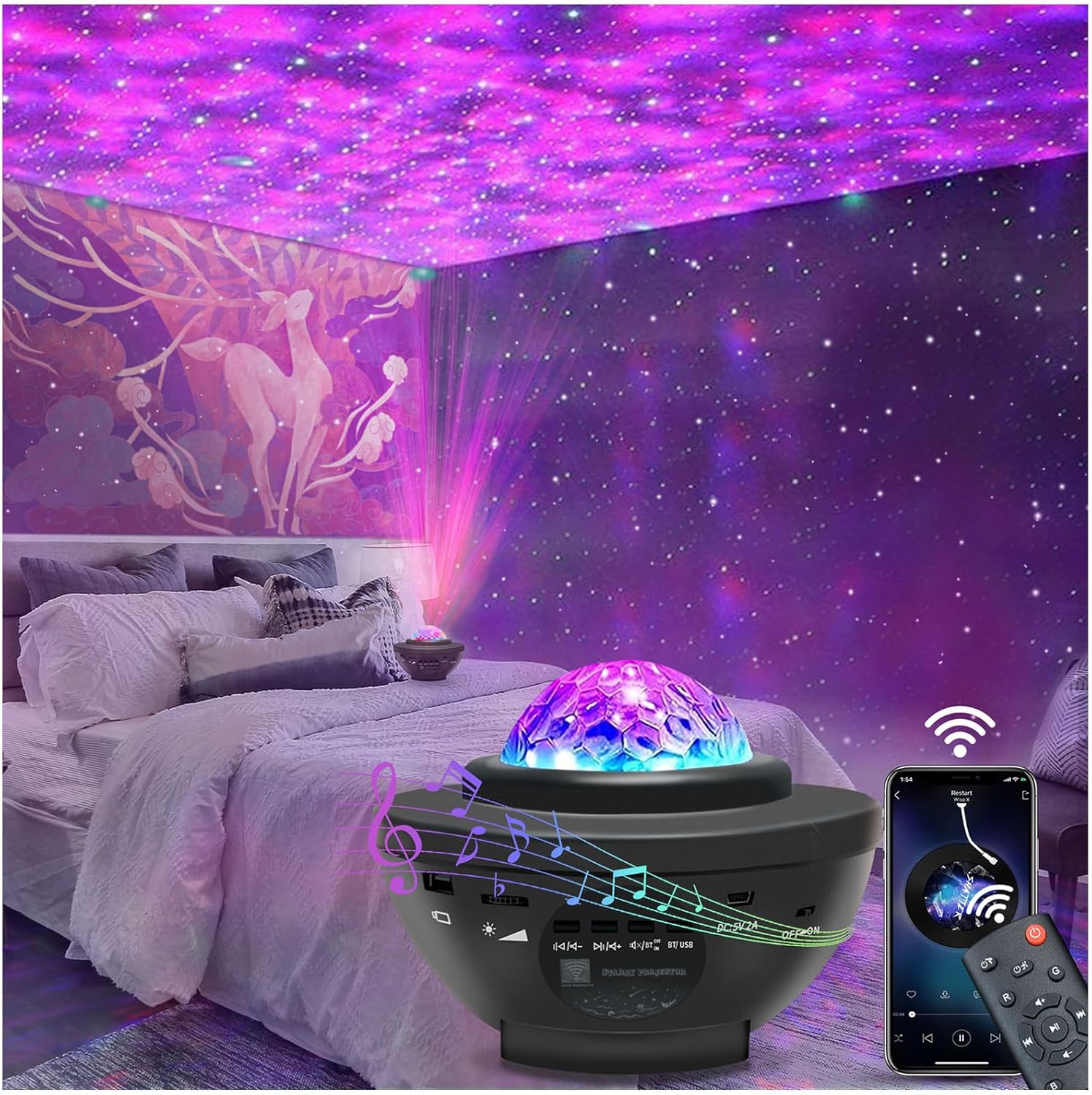 Lampara LED Galaxy Light