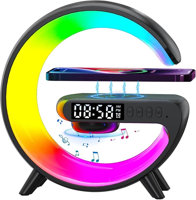 Lampara Speaker de mesa G-led - Negro