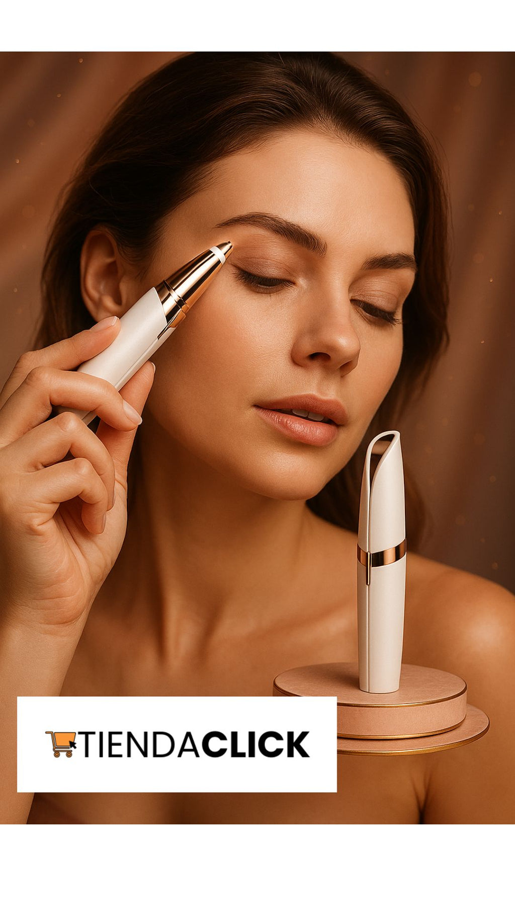DEPILADOR DE CEJAS RECARGABLE